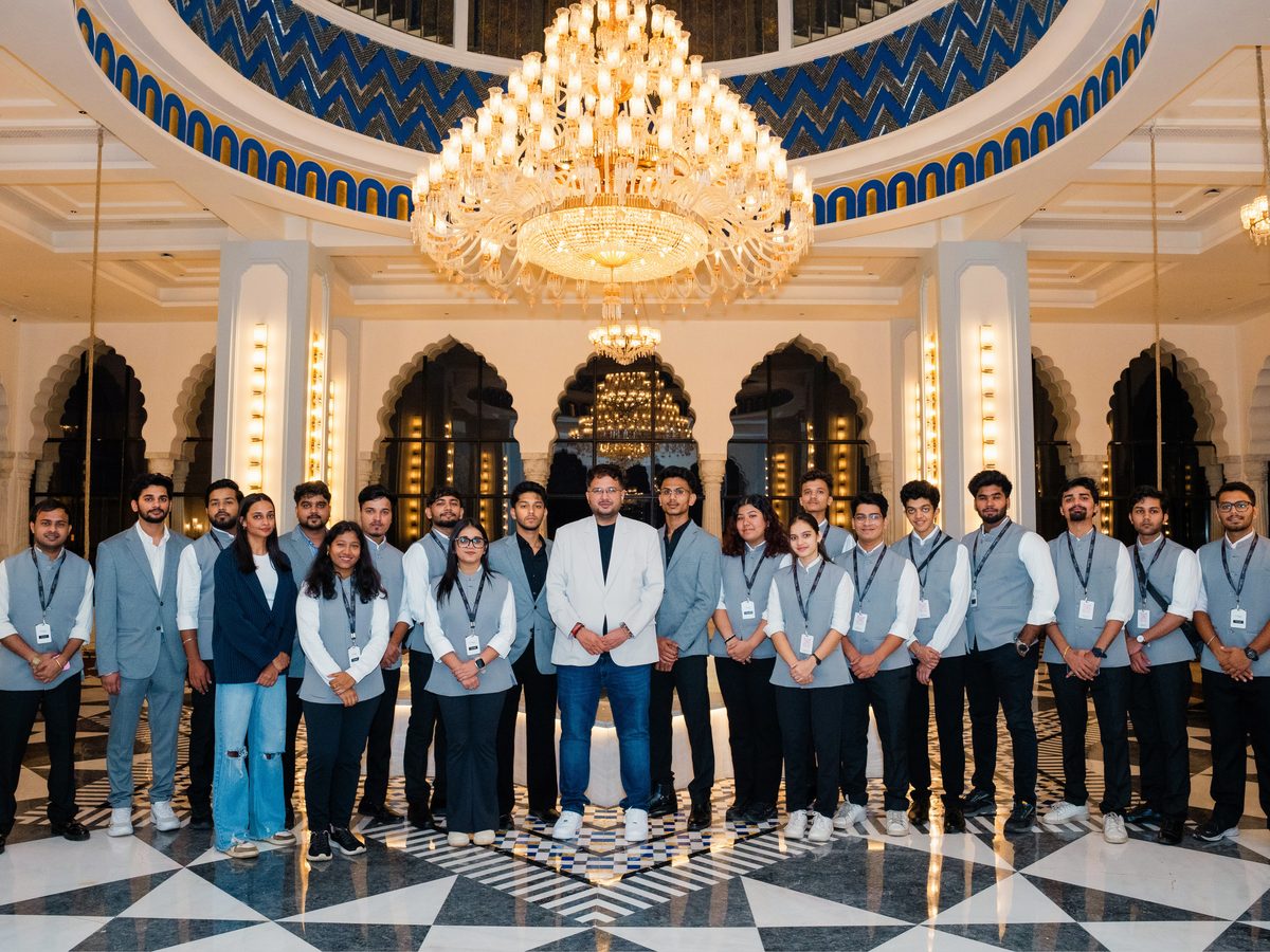 The ConnectX on-ground team at a corporate event
