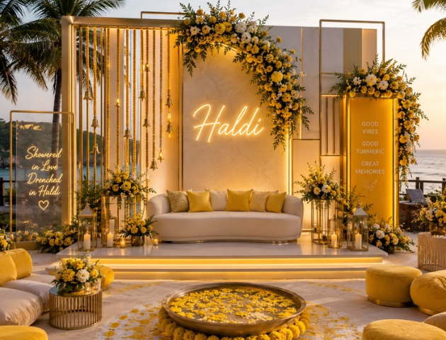 haldi decoration ideas